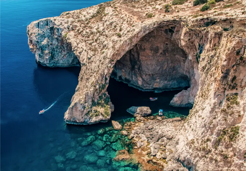 Blue Grotto Sea Arch Malta