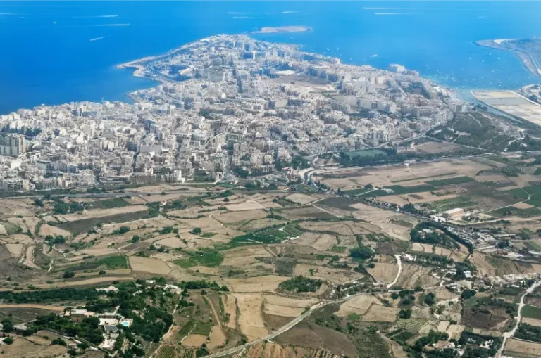 Bugibba and Qawra Aerial View Malta