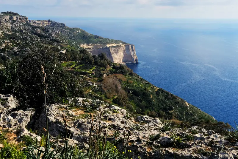 Dingli Cliffs Panoramic View Malta