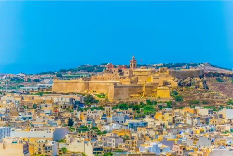 Gozo Citadel Above Victoria Malta