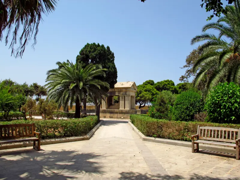 Lower Barrakka Gardens Valletta Malta