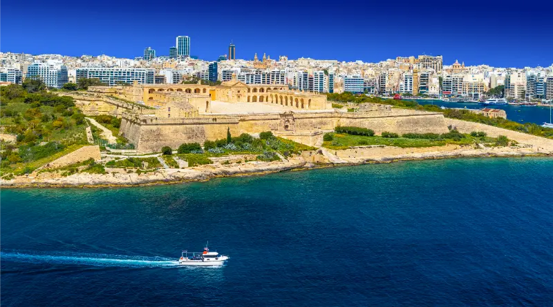 Manoel Island and Sliema Waterfront Malta