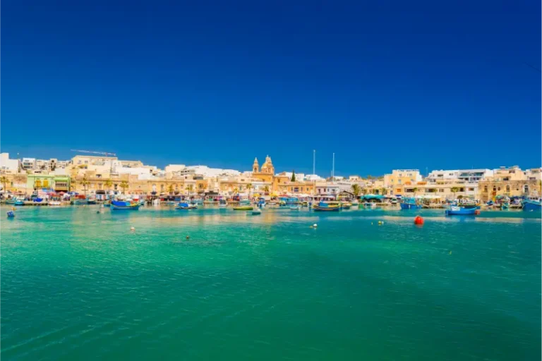 Marsaxlokk Waterfront Malta