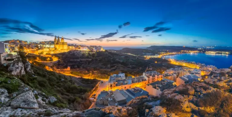 Mellieha at Dusk Malta