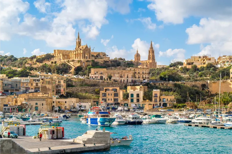 Mgarr Harbour Gozo Malta