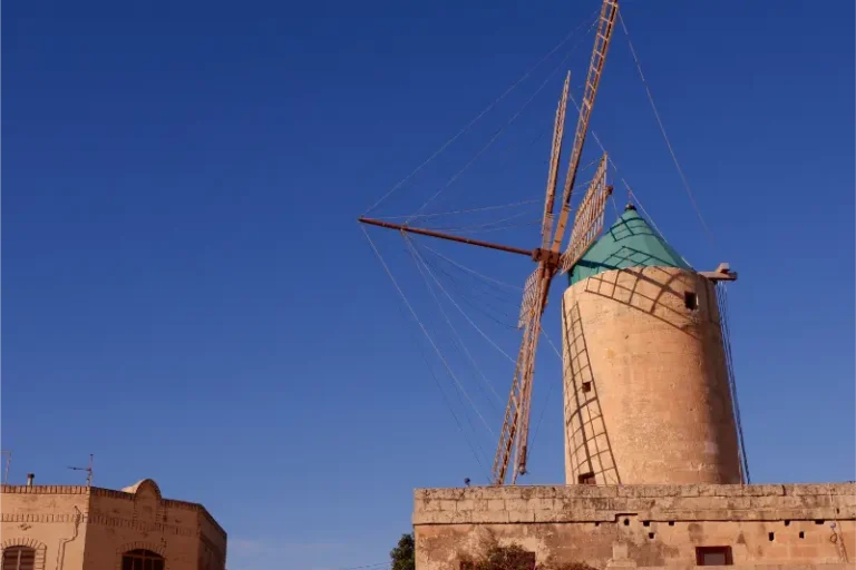 Traditional Windmill Gozo Malta