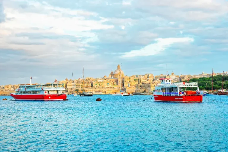 Valletta Skyline and Ferries Malta